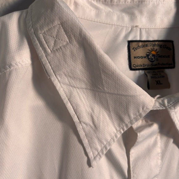 White Racing Team Button-Up Shirt - Picture 9 of 9